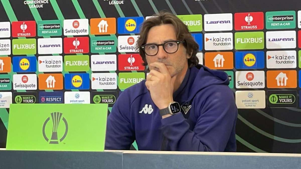 Vanoli: "Gara difficile contro un'avversaria 'tignosa'. Kean pronto. Inter? Scelte solo per la qualificazione"