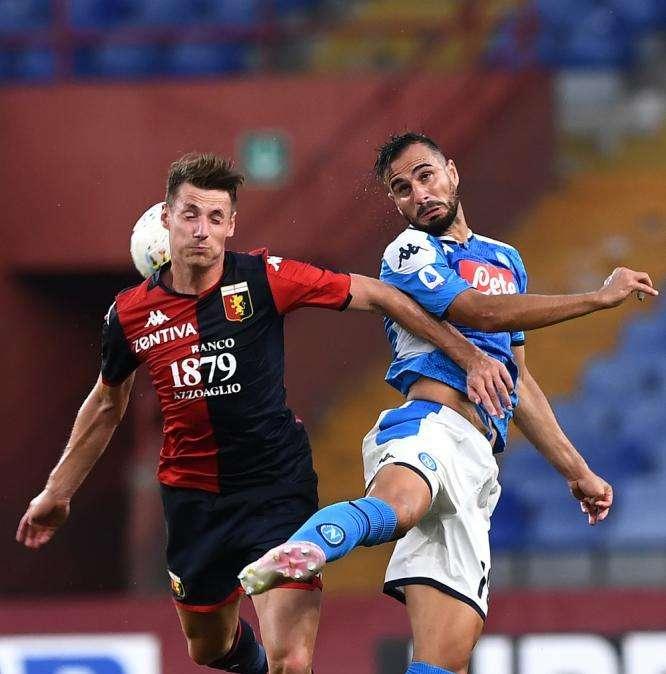 GENOA-NAPOLI, Grifone ko 2-1: viola a +8 sulla B