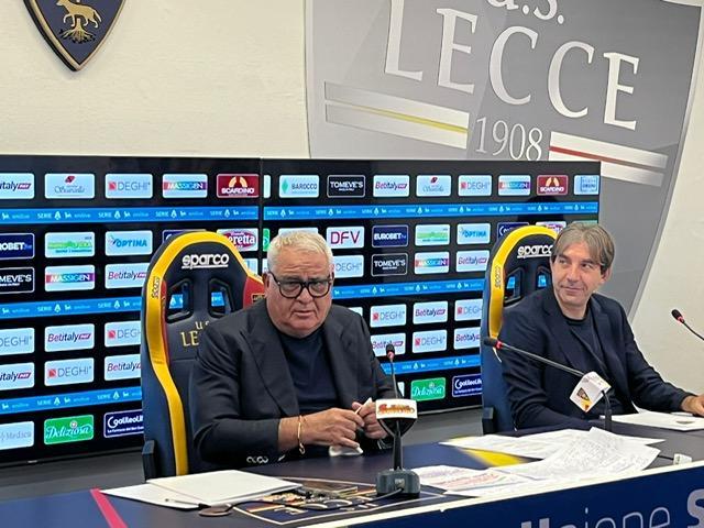 Il ds del Lecce: "Non condizionato da dimissioni Corvino e Mencucci. Sul caso Banda..."