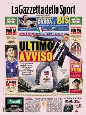 Rassegna stampa, ecco le prime pagine dei quotidiani sportivi