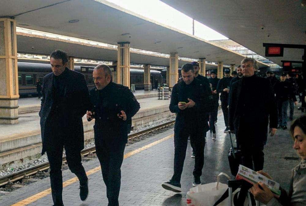 FOTO FV, La Fiorentina è in partenza per Torino