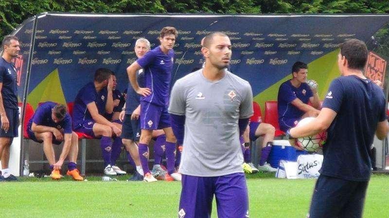 FOTO FV, Sepe già in campo in casacca viola