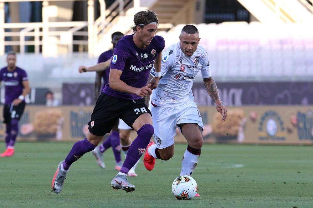 FIO-CAG, Al 45' 0-0: Viola in crescendo e un palo