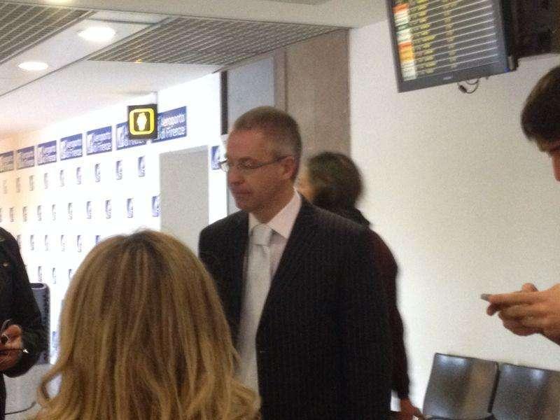 G. ROSSI, Tra pochi minuti l'arrivo a Firenze