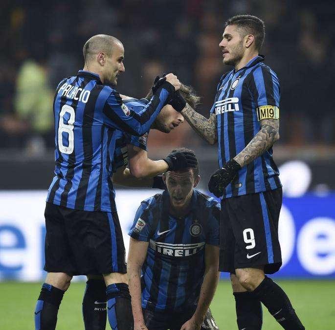 SERIE A, 3-1 dell'Inter al Palermo: Fiorentina a +2