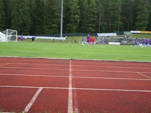 CORTINA, Viola divisi tra addominali e tiri in porta