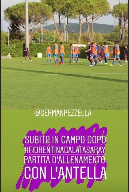 ACF, Subito in campo: partitella con l'Antella