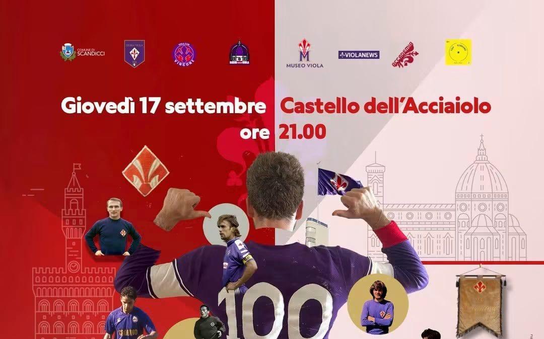 "Fiorentina… 100 anni di passione": al Castello dell’Acciaiolo il racconto di un secolo viola