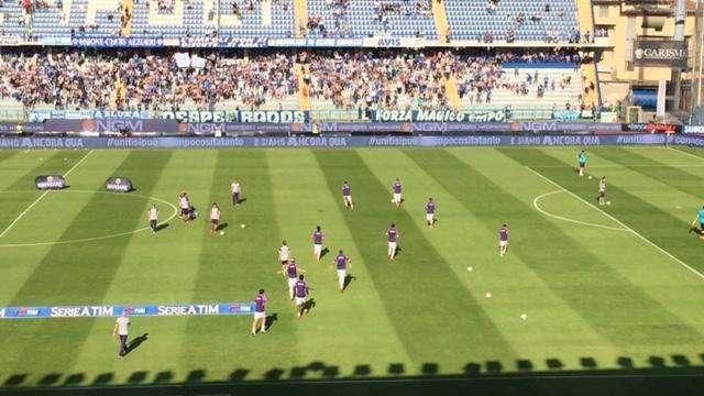 VIDEO FV, Viola in campo: stadio diviso a metà