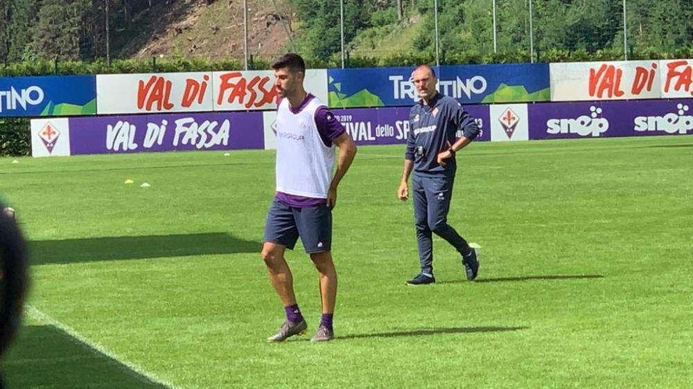 VIDEO FV, Benassi lascia prima l'allenamento