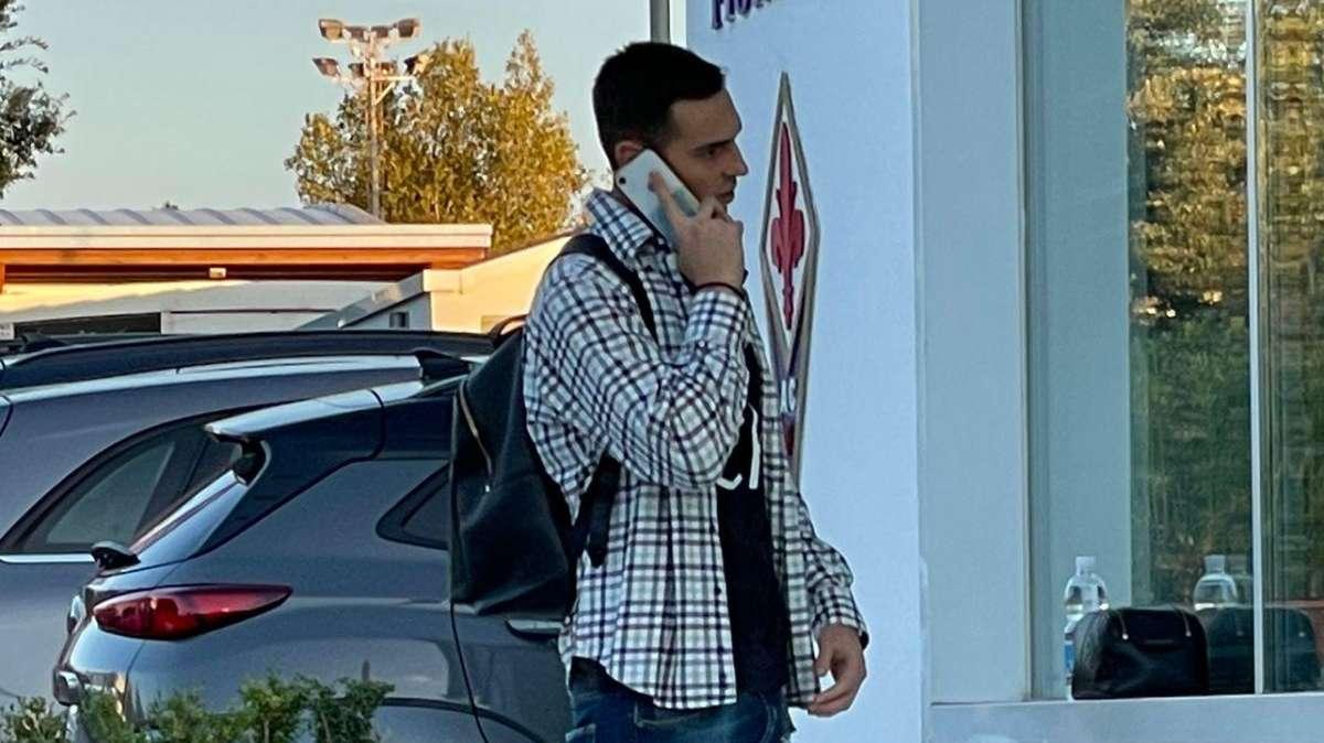 FOTO FV, Brancolini si allena da solo al cs