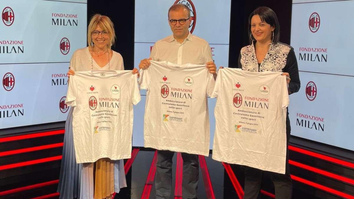 USSI, Premio "Gentilezza nello Sport" a Fondazione Milan