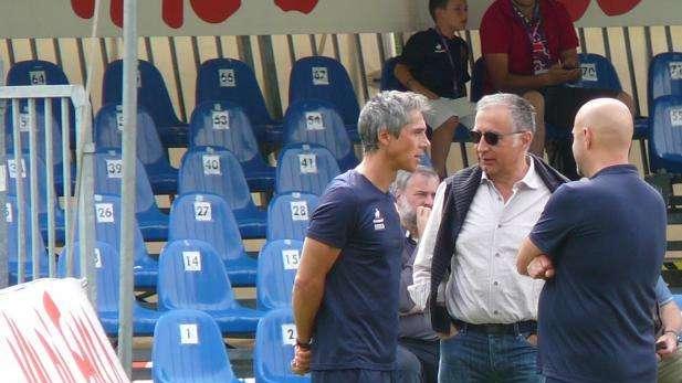 FOTO FV, Colloquio Sousa-Cognigni al campo