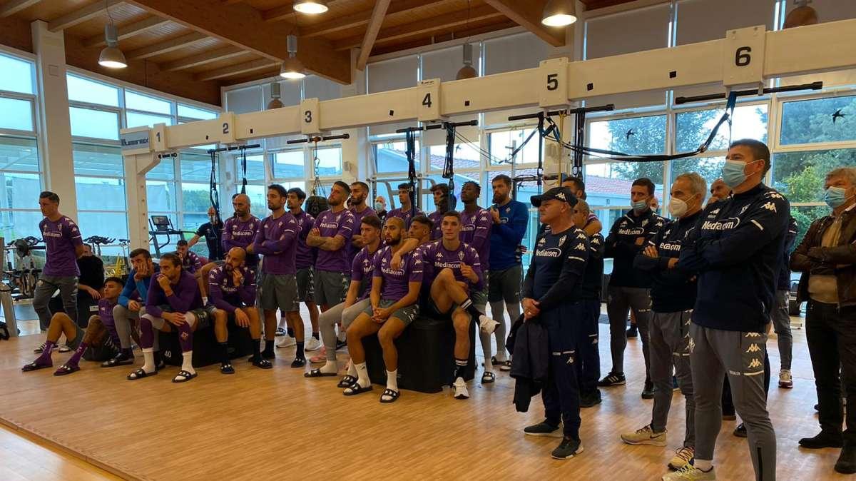 FOTO, Il messaggio di Commisso alla squadra