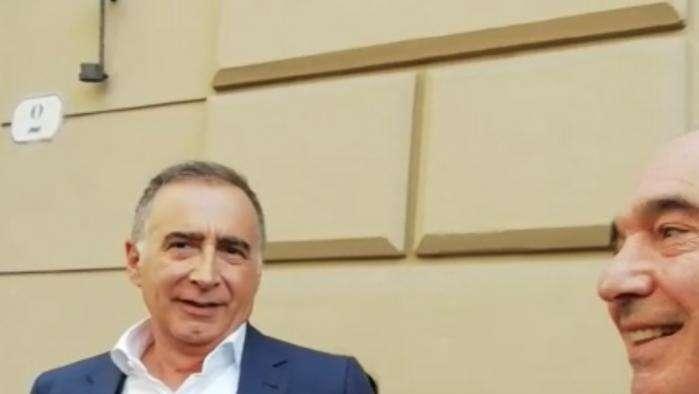 VIDEO FV, Cognigni da Commisso, poi i saluti