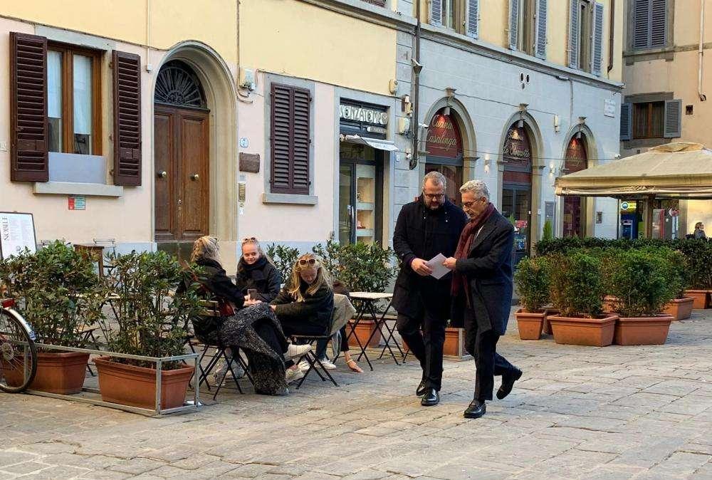 FOTO FV, Ecco Salica alla Basilica di San Lorenzo