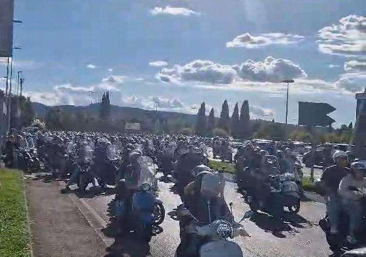 FOTO-VIDEO FV, Motorinata partita: le immagini dei 1000