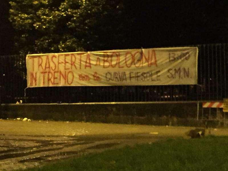 FOTO FV, Il "messaggio" della curva per Bologna