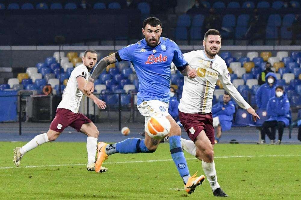 NAPOLI, Petagna: "Verona amara,voltiamo pagina"
