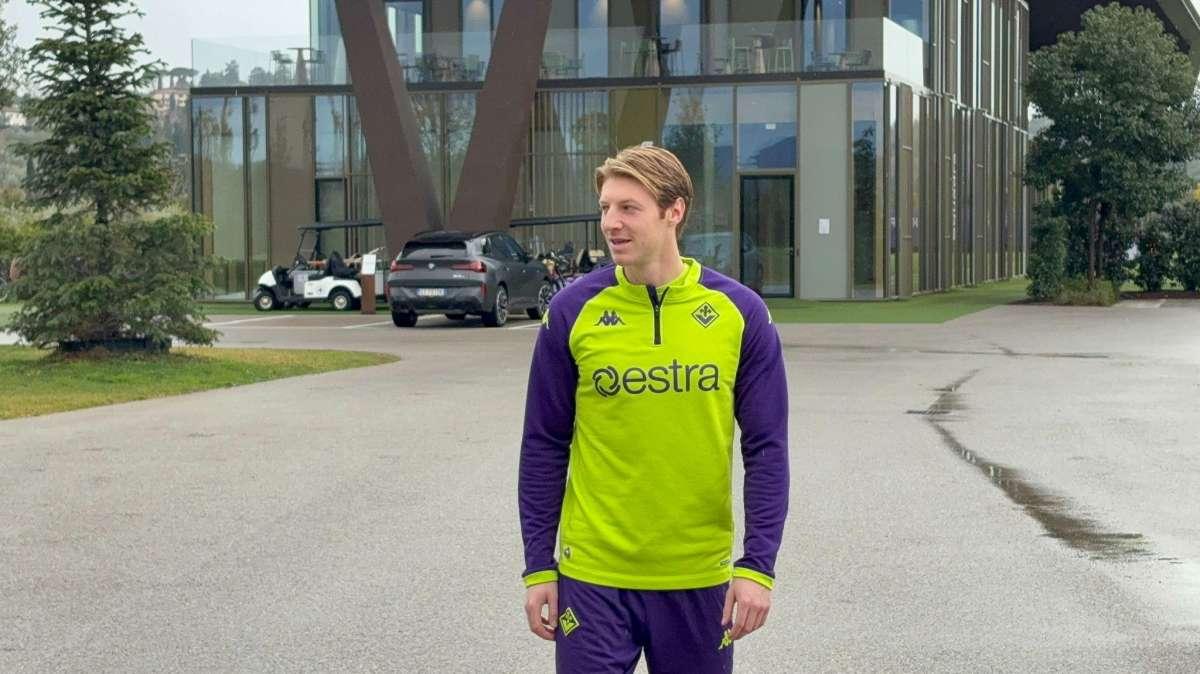 Il primo giorno di Brescianini alla Fiorentina. Sarà a disposizione col Milan