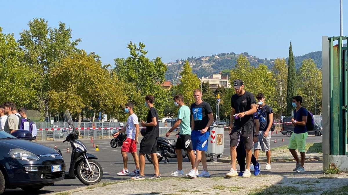 FOTO FV, La Primavera ai Campini per il tampone