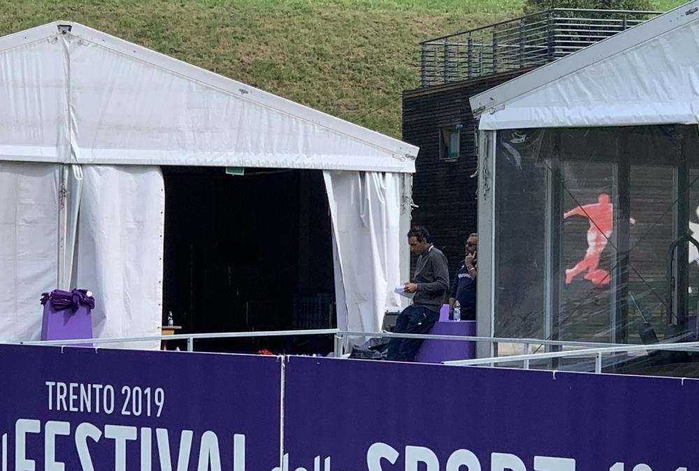 FOTO FV, All'allenamento presente anche Dainelli