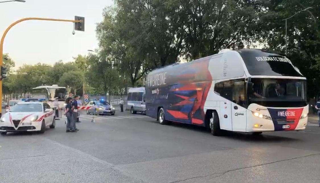 VIDEO FV, È arrivato il Bologna allo Stadio Franchi