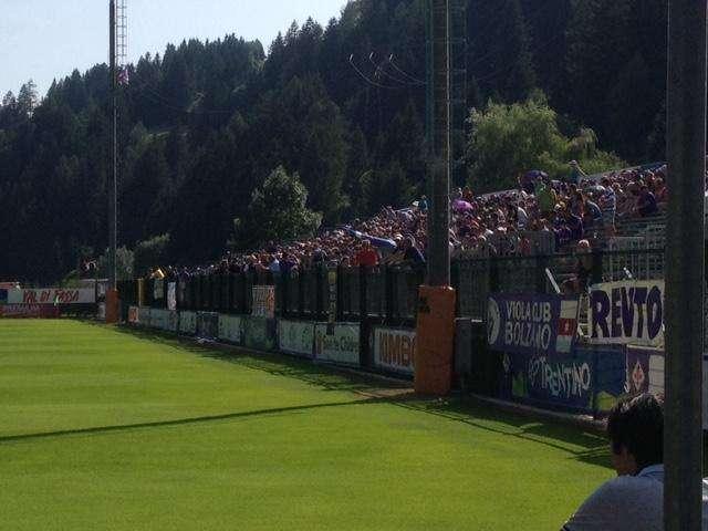 FOTO FV, Tifosi viola per la prima amichevole