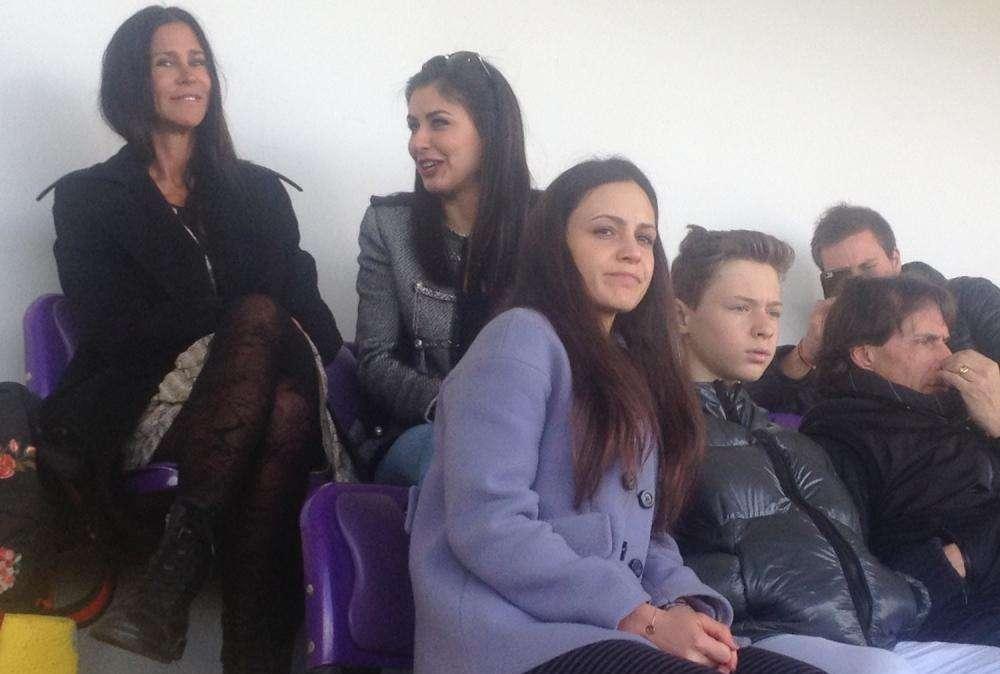 CHOLITO-CHIESA, Tifose vip per loro in tribuna