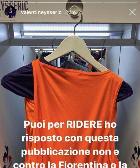 FOTO, Eysseric spiega il post "polemico" di ieri