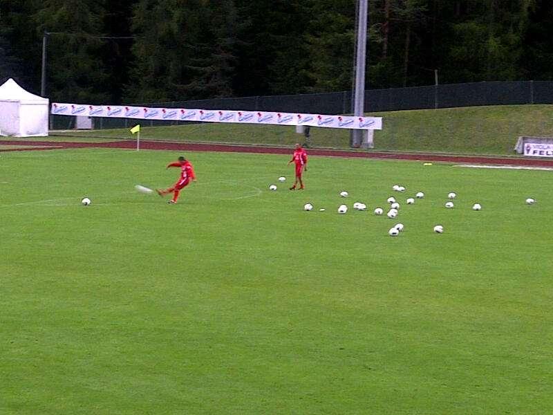 CORTINA, Fine della partitella, via alle punizioni
