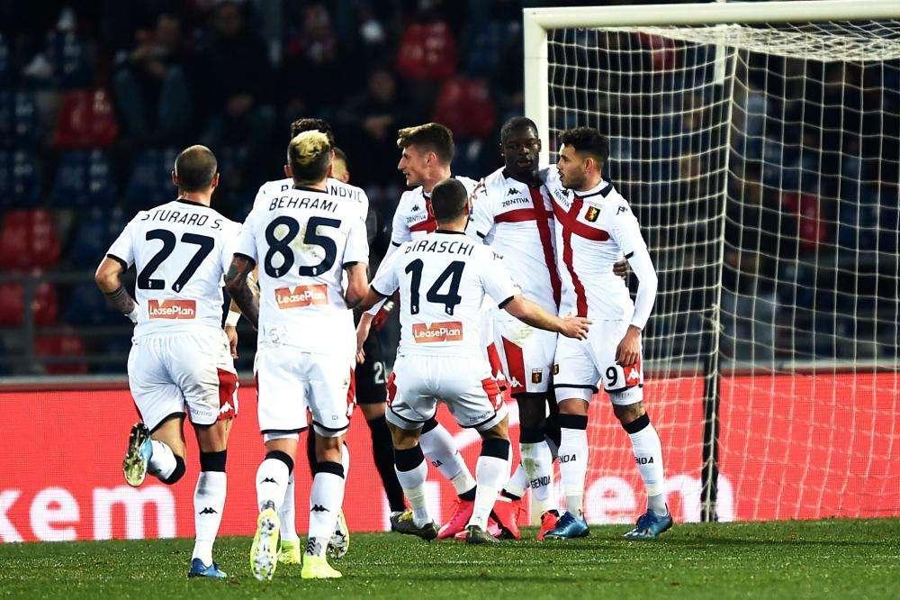 SERIE A, Genoa corsaro a Bologna: al Dall'Ara è 0-3