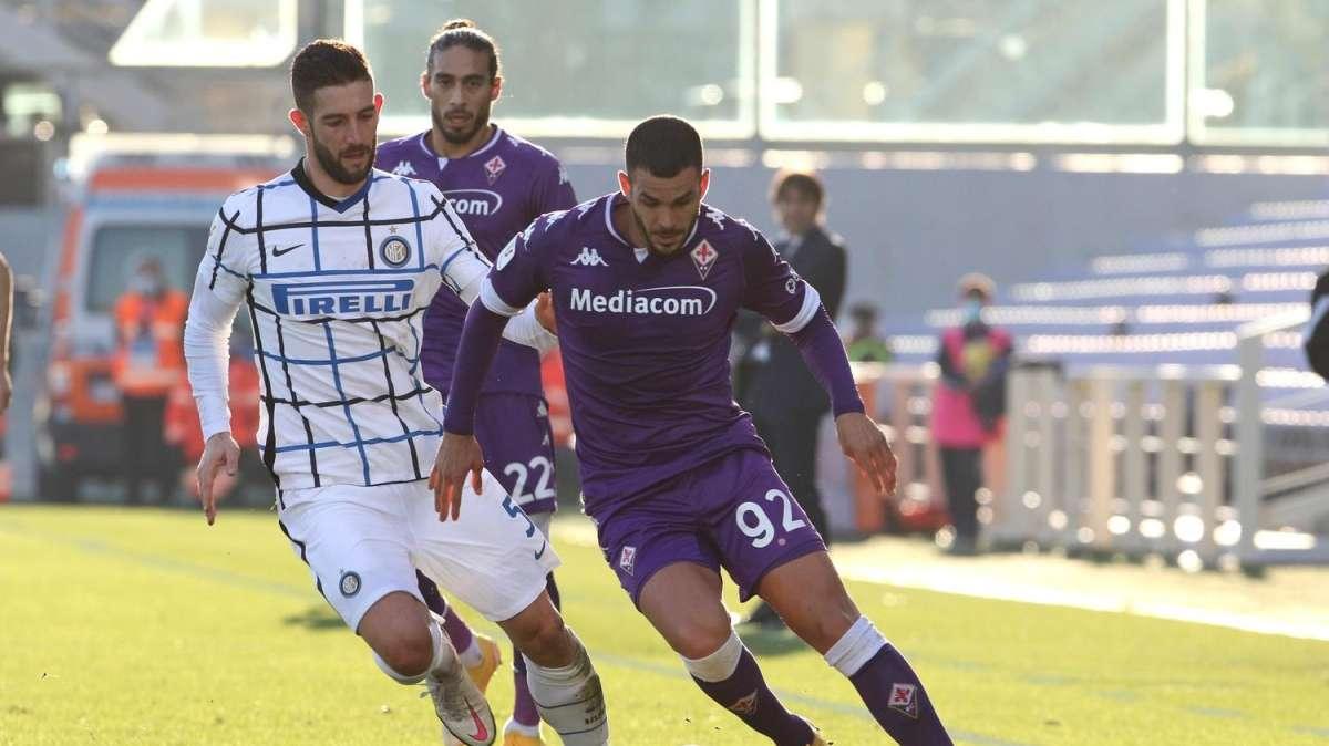 FIO-INT 1-1, Subito una traversa ospite al 3' del pts