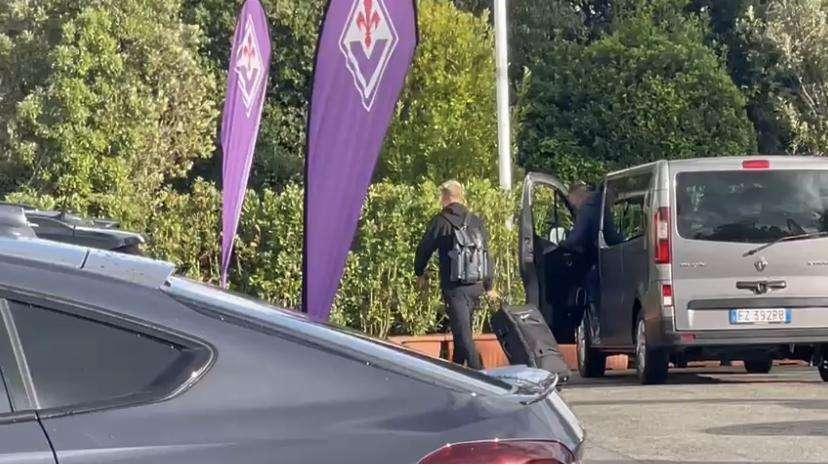 FOTO FV, Barak arrivato al CS dopo sosta nazionali