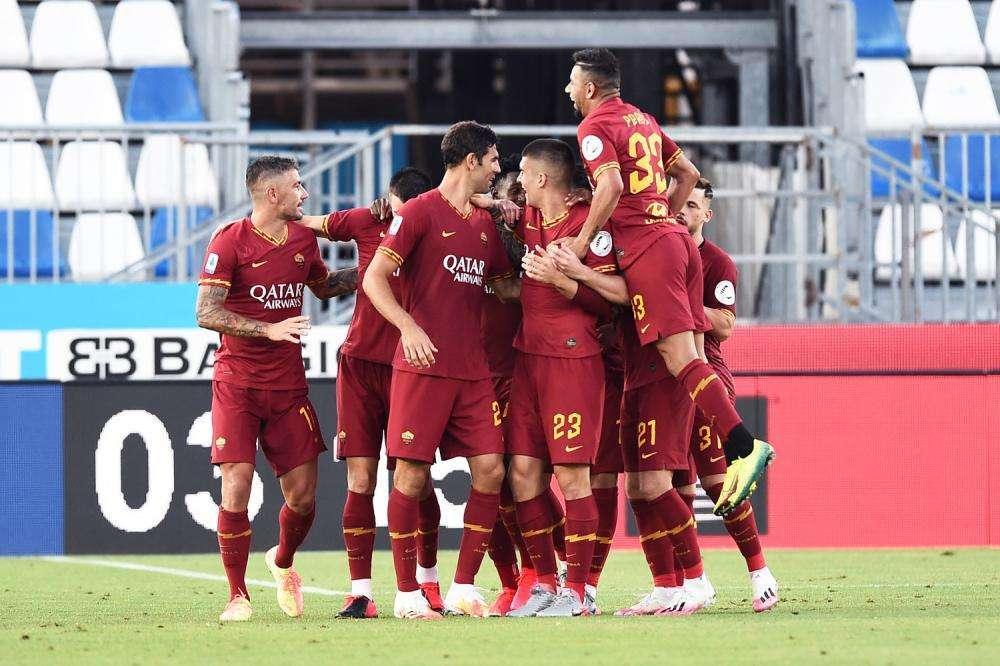 SERIE A, Roma corsara a Brescia: 3-0 per i giallorossi