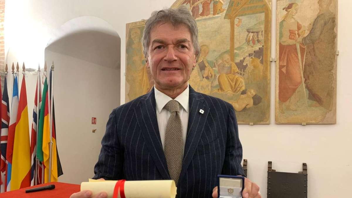 FOTO-VIDEO FV, Antognoni riceve il Baiocco d'Oro