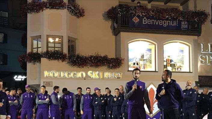 LIVE FV, SQUADRA  IN PIAZZA, ASTORI: "SARÒ CAPITANO". BABA: "FIRENZE CASA MIA"