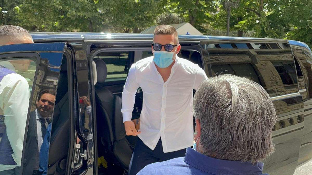 FOTO-VIDEO FV, LUKA JOVIC A FANFANI PER LE VISITE MEDICHE