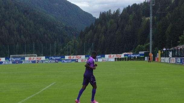 MOENA,  Primo allenamento per Babacar