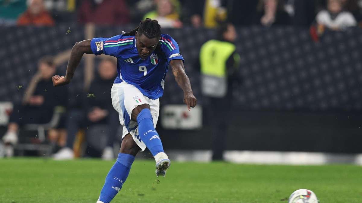 "L'unico da salvare", "Nel secondo tempo scatena la rabbia": le pagelle di Kean in Germania-Italia 3-3