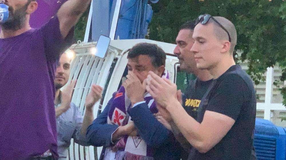 VIDEO FV, Barone si commuove di fronte ai tifosi