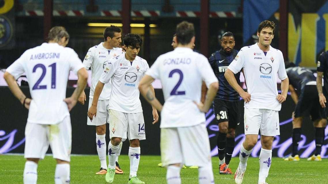 CAG-FIO 1-0, Brutta Viola, decide rigore Pinilla