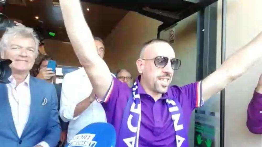 RIBERY, Felice, guardo con fiducia al futuro