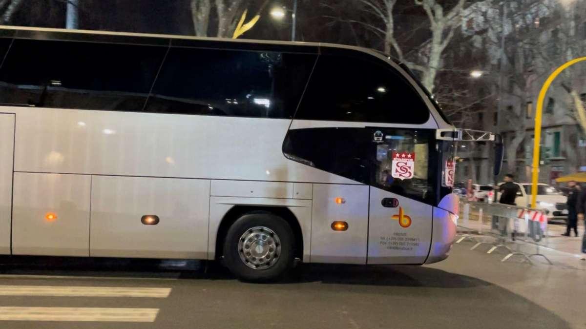 VIDEO FV, Il pullman del Sivasspor arriva al Franchi