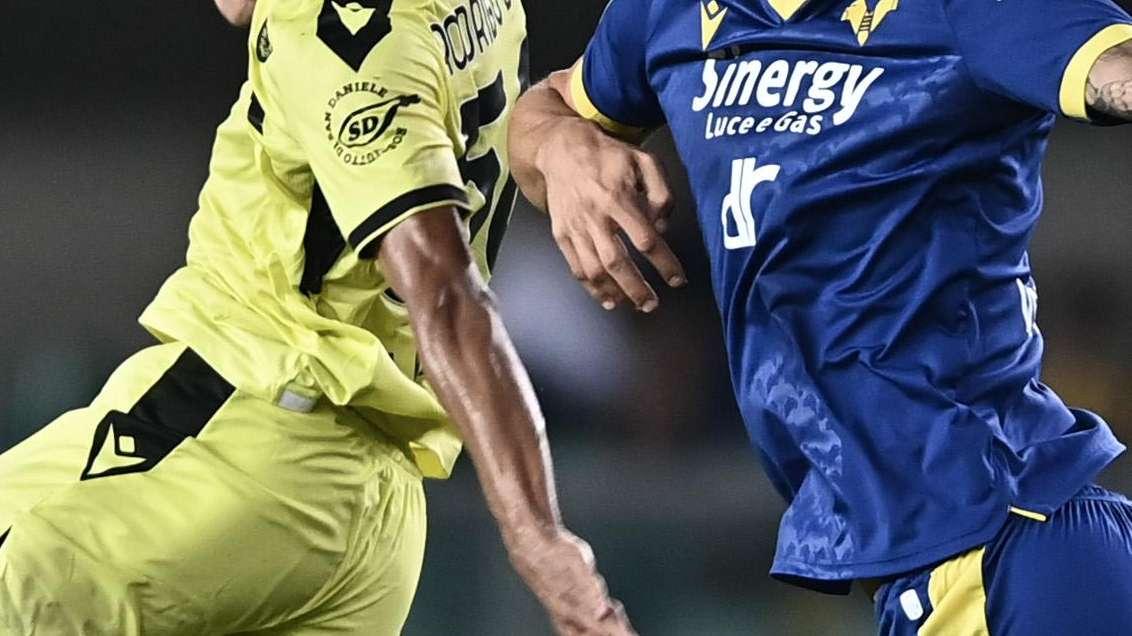 VERONA-UDINESE, Le formazioni ufficiali del match