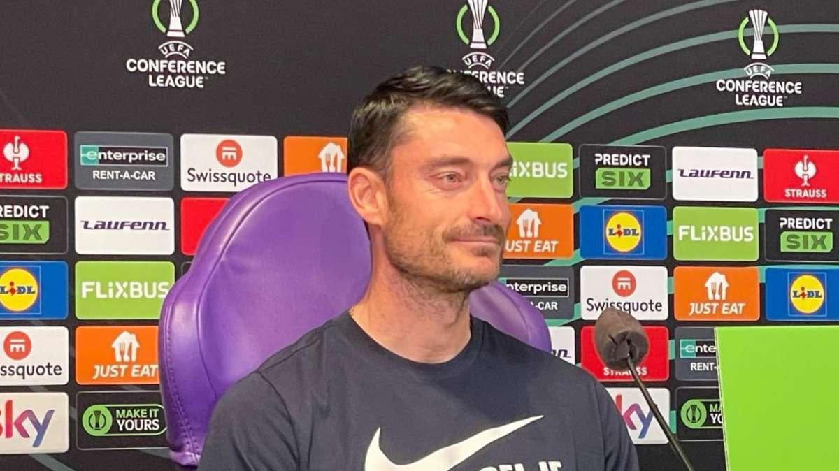 Fiorentina-Celje, il tecnico Riera: "Domani per noi sarà come uscire con la prima ragazza"