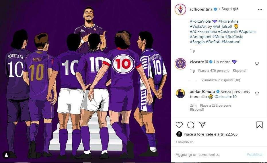 MUTU, Scherza con Castro: "La 10 senza pressione"