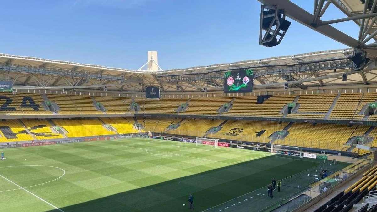 VIDEO FV, Dentro l'Agia Sophia, teatro già pronto per la finale di Conference
