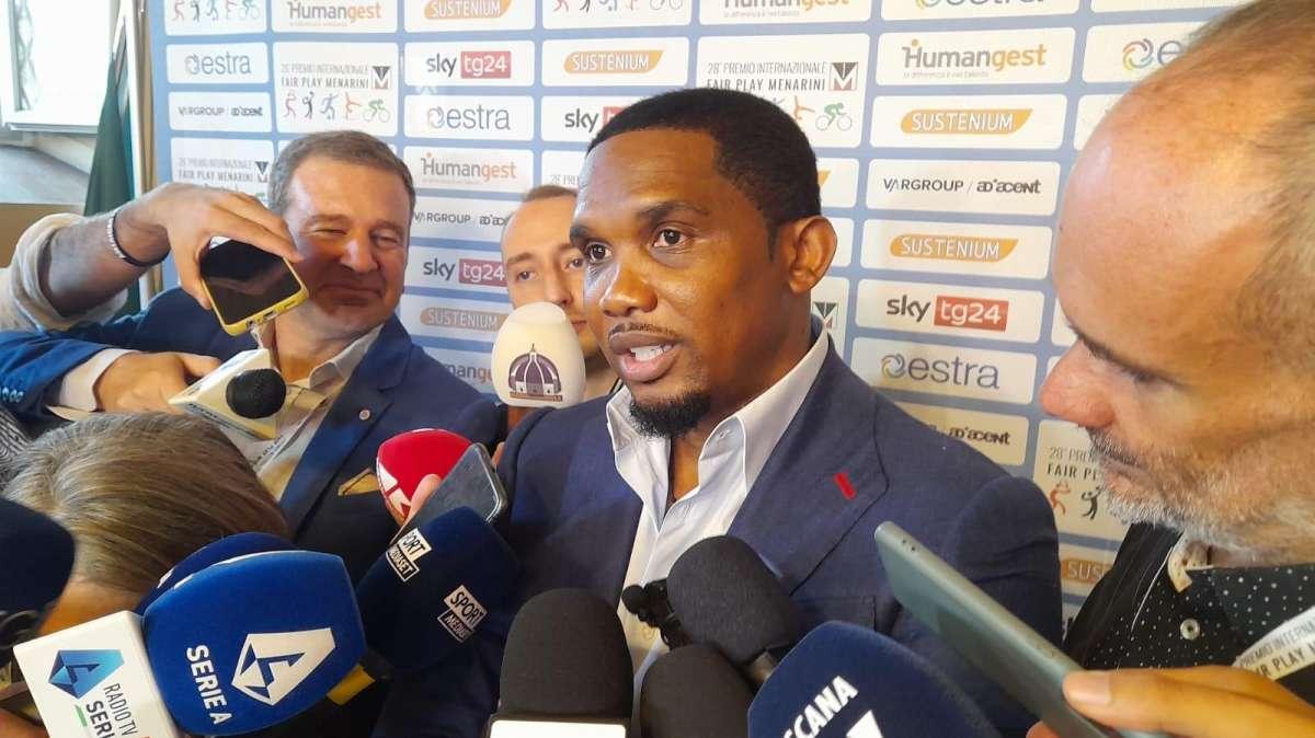 ETO'O, A Firenze ricordo un bellissimo pubblico
