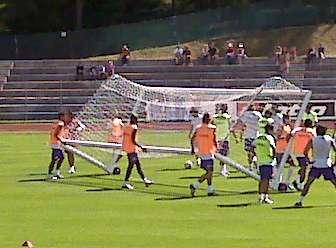 S. PIERO A SIEVE, Squadra in palestra